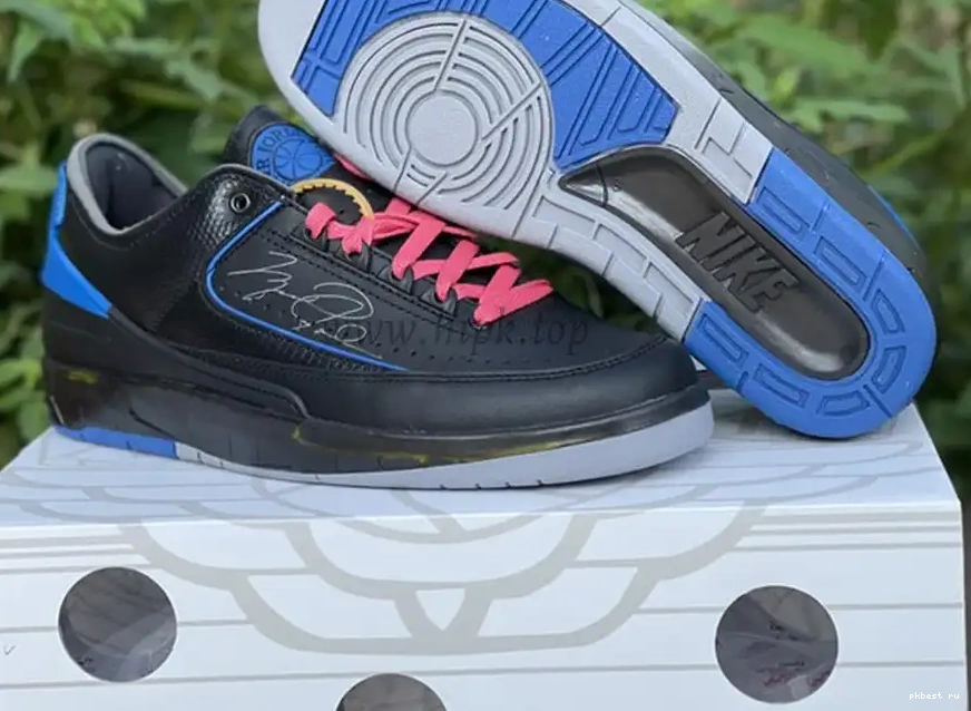 blue x materials Air Jordan ship God Low 2 ready OFF-WHITE retail to PK 0513